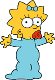 click here for Maggie Simpson